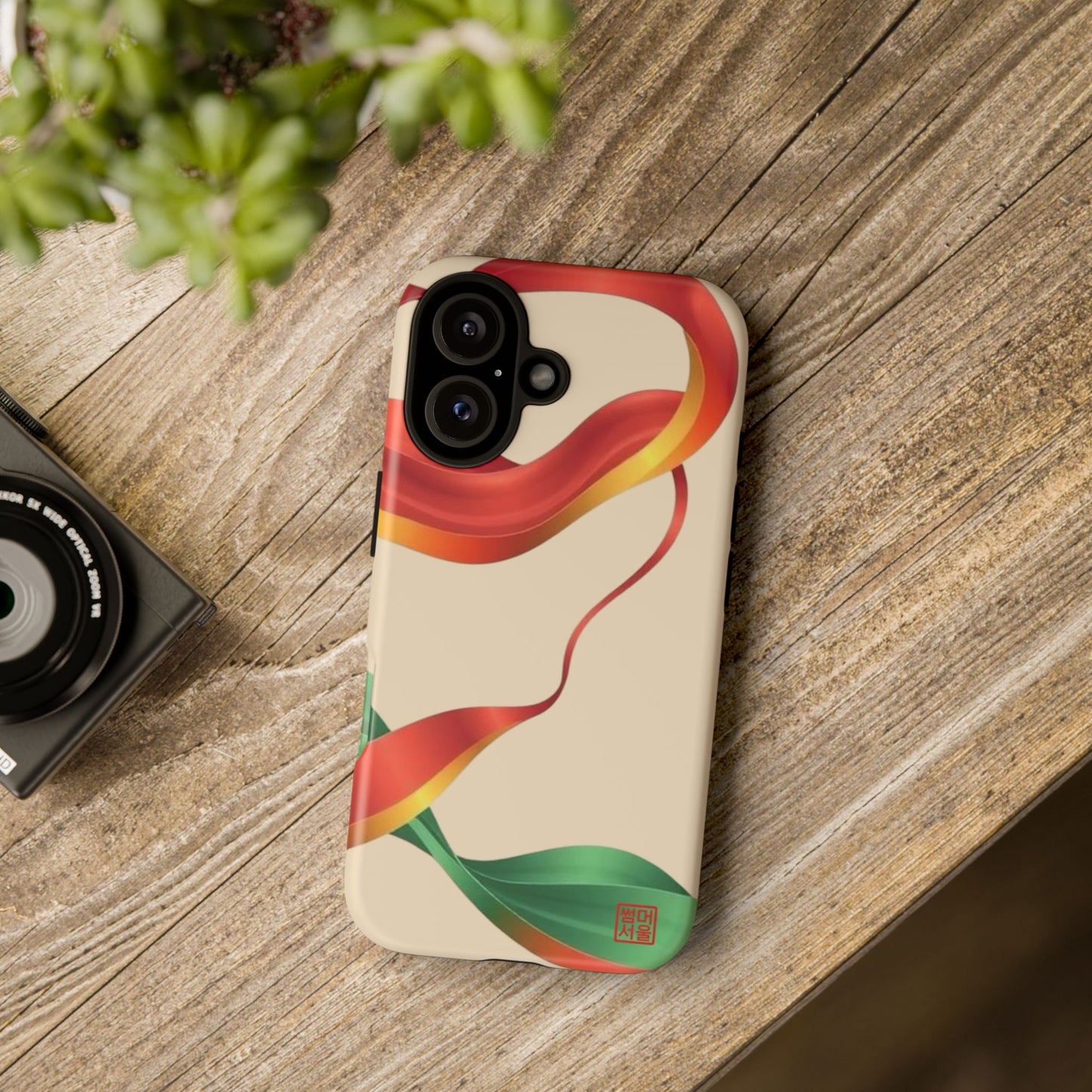 Ribbon Flow iPhone Case - Tough Case