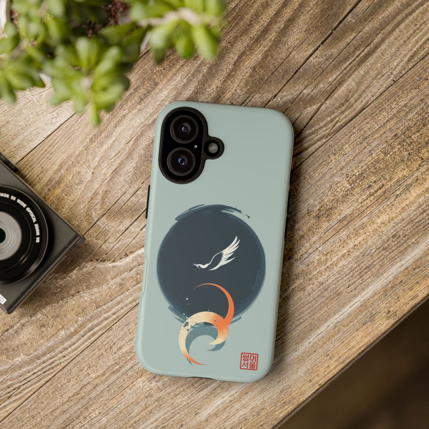 Eclipse Flight iPhone Case - Tough Case