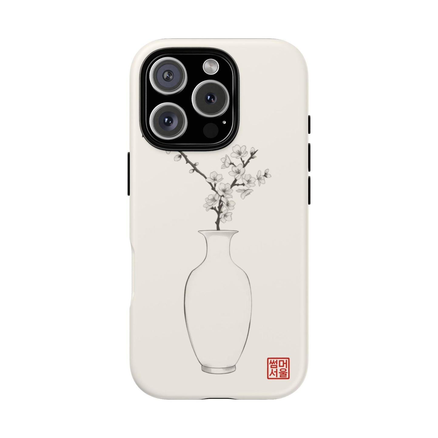 Baekja Blossom iPhone Case - Tough Case