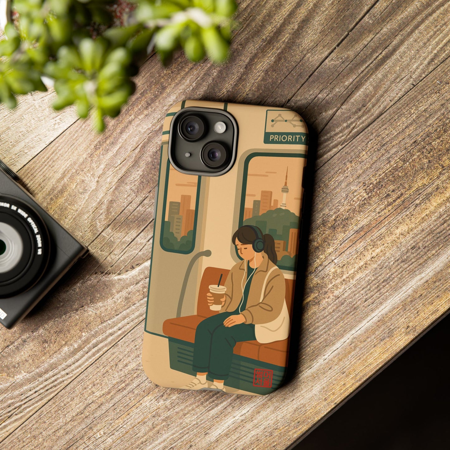 Afternoon Line iPhone Case - Tough Case