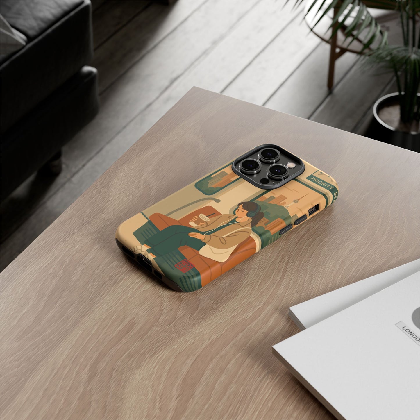 Afternoon Line iPhone Case - Tough Case
