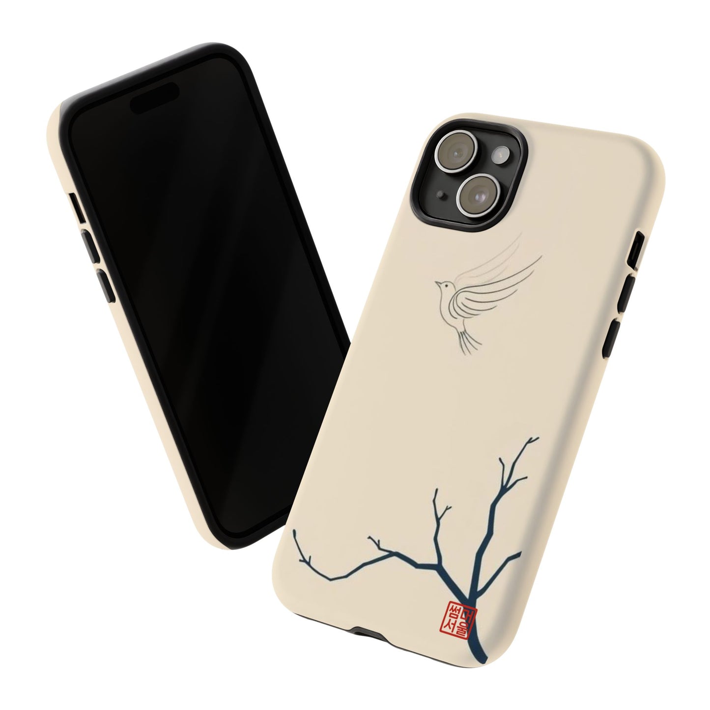Soaring Magpie iPhone Case - Tough Case