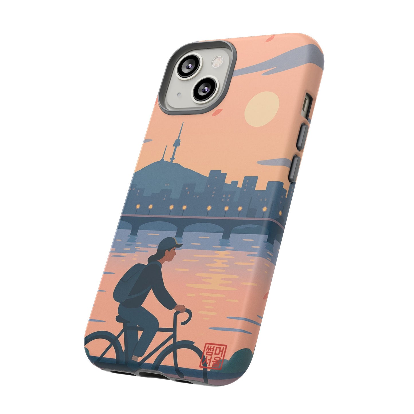River Glow iPhone Case - Tough Case