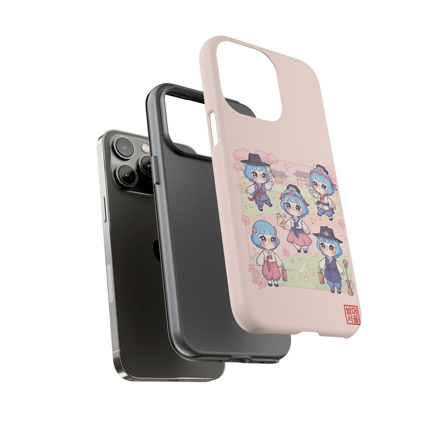 Bomi’s Blossom Hanbok iPhone Case - Tough Case