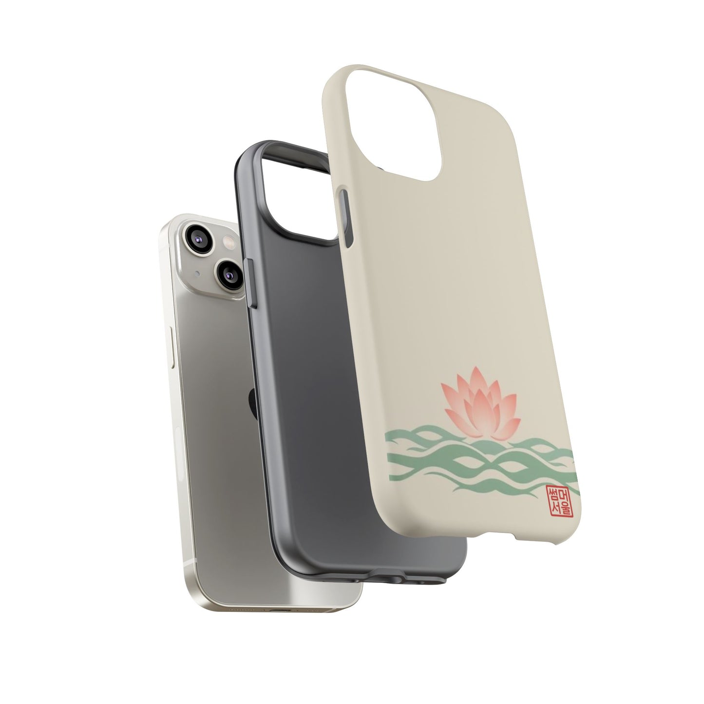 Lotus Rise iPhone Case - Tough Case