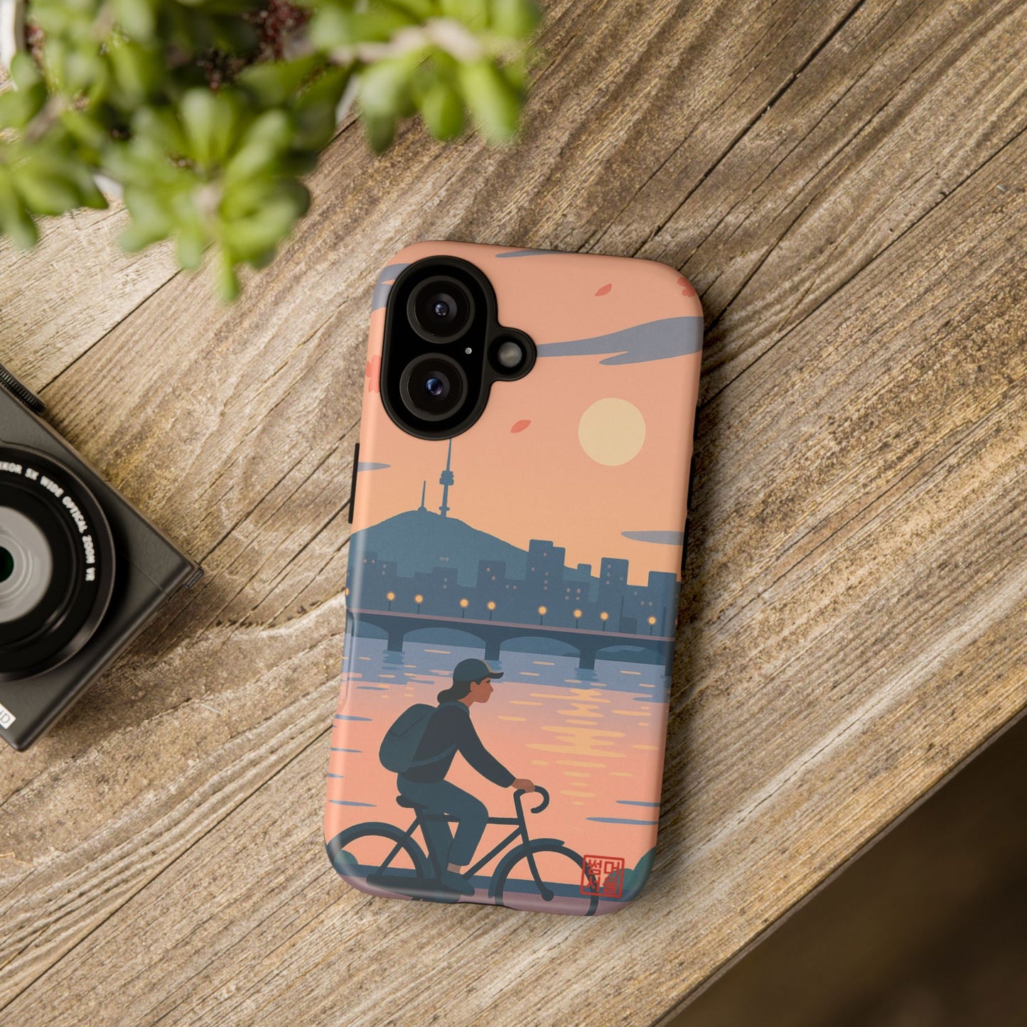 River Glow iPhone Case - Tough Case