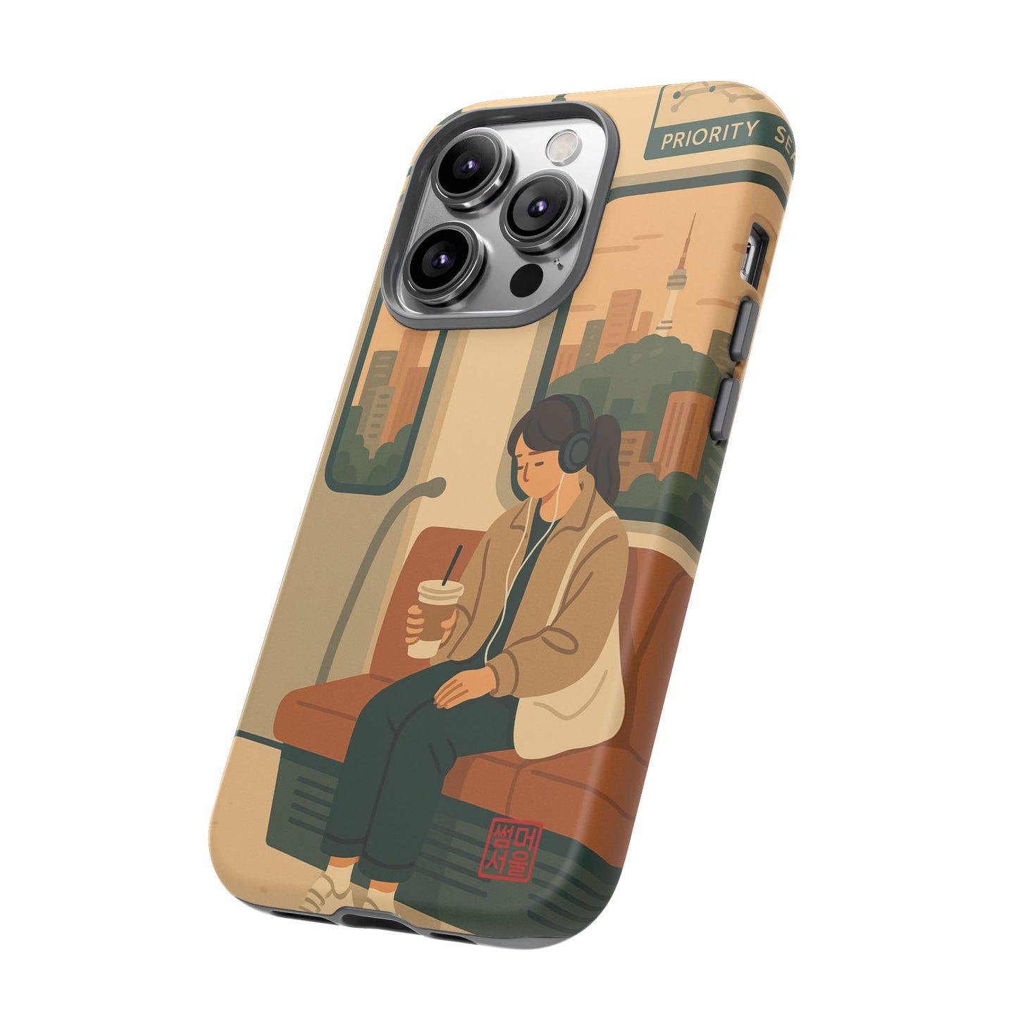 Afternoon Line iPhone Case - Tough Case