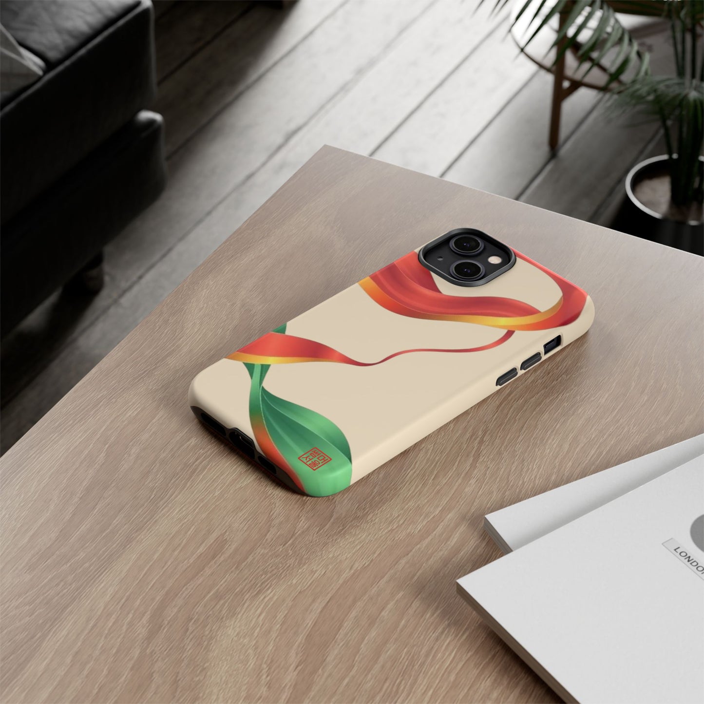 Ribbon Flow iPhone Case - Tough Case
