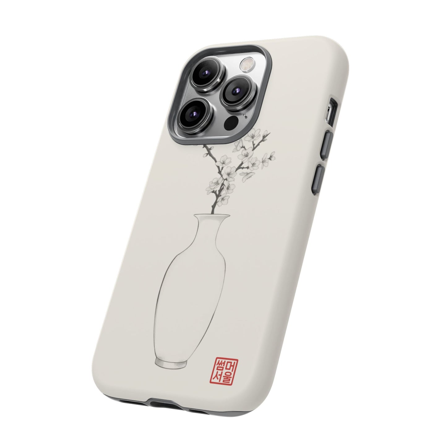 Baekja Blossom iPhone Case - Tough Case