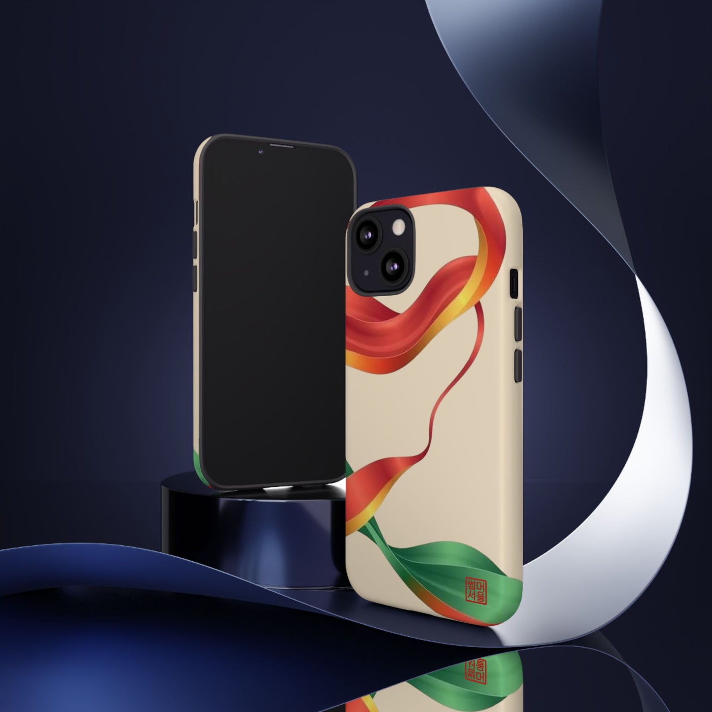 Ribbon Flow iPhone Case - Tough Case