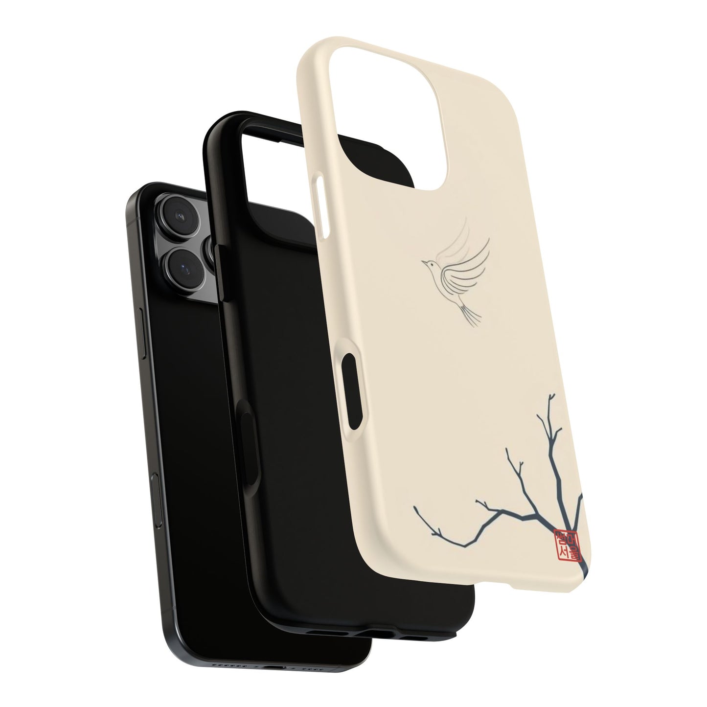 Soaring Magpie iPhone Case - Tough Case