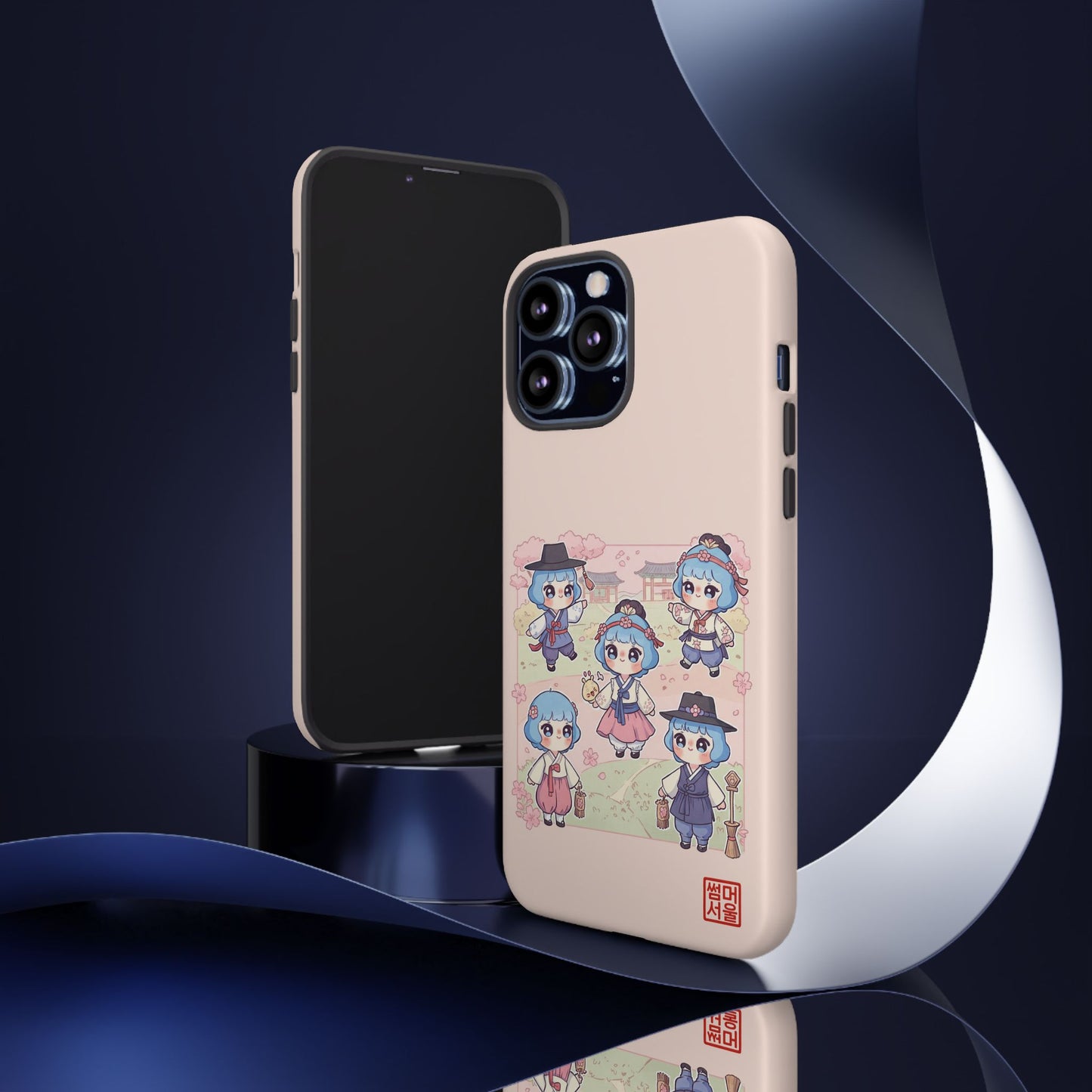 Bomi’s Blossom Hanbok iPhone Case - Tough Case