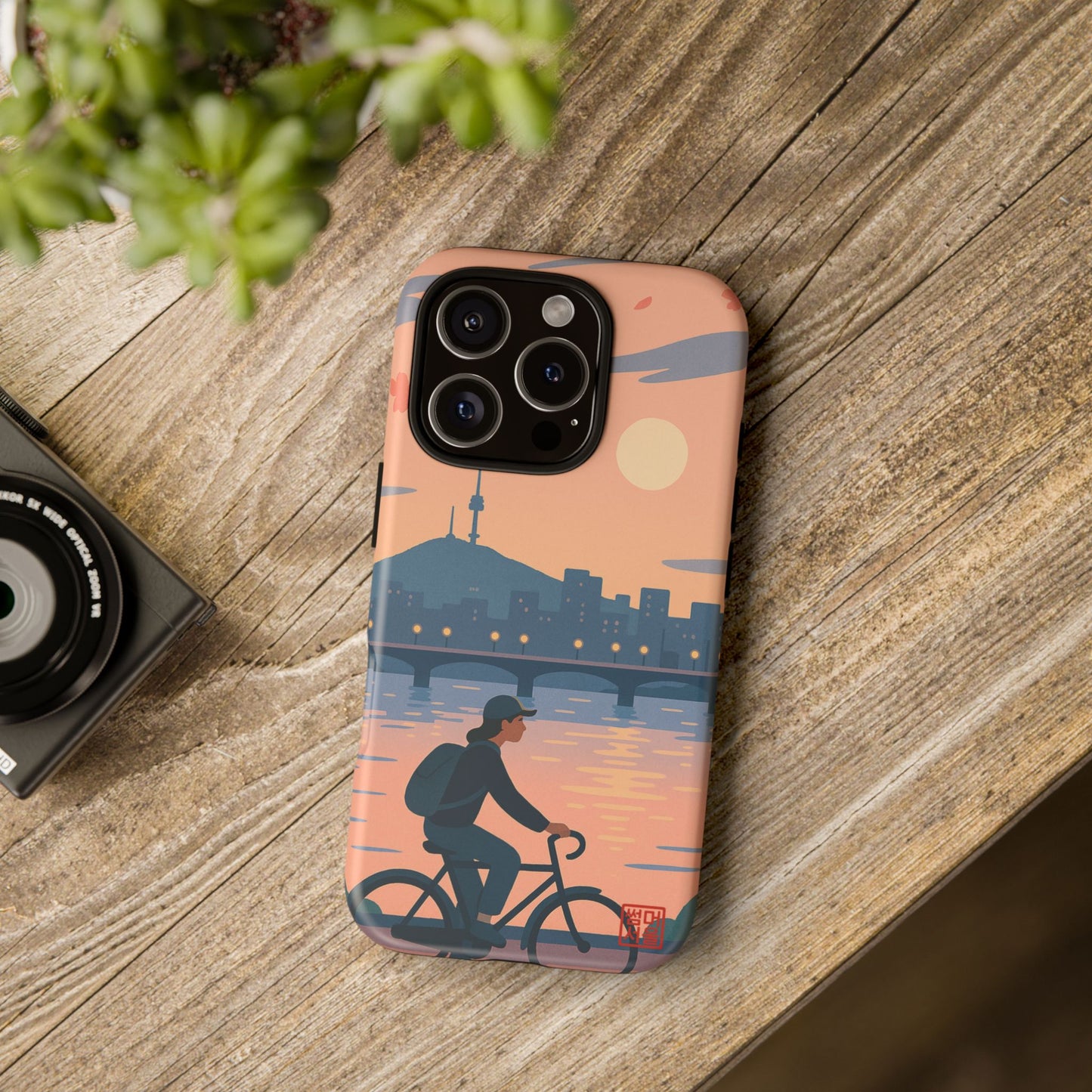 River Glow iPhone Case - Tough Case