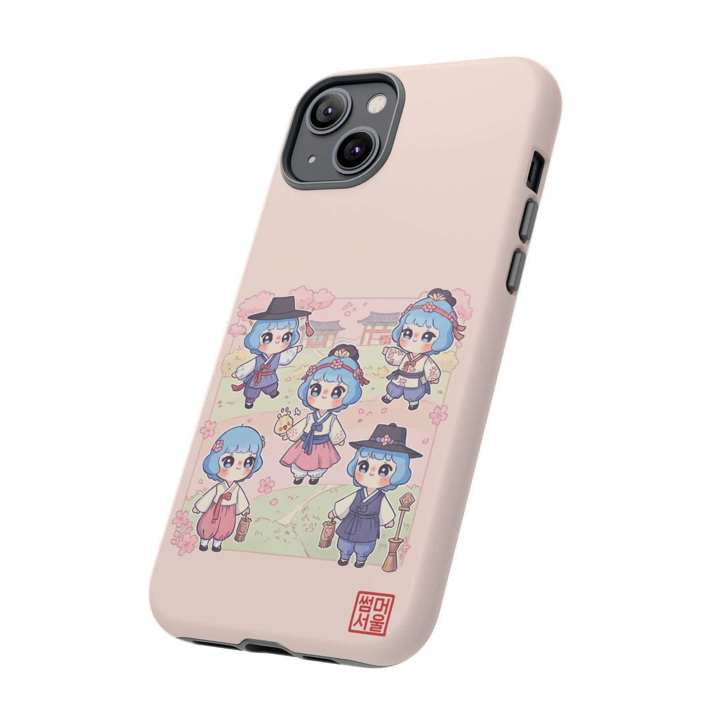 Bomi’s Blossom Hanbok iPhone Case - Tough Case