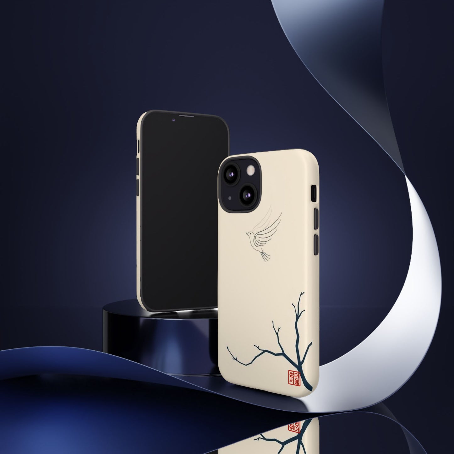 Soaring Magpie iPhone Case - Tough Case