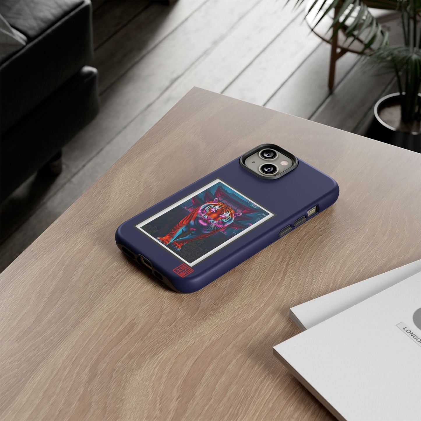 Neon Guardian iPhone Case - Tough Case
