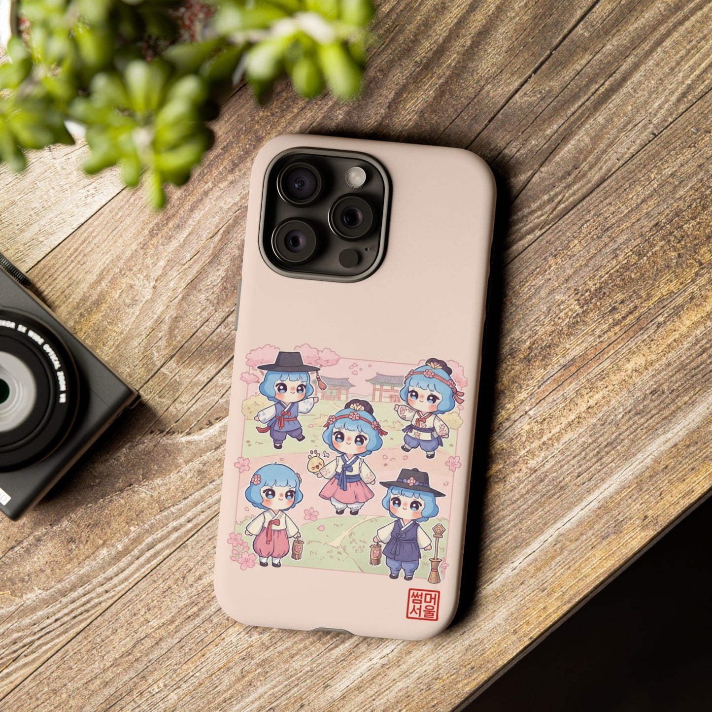 Bomi’s Blossom Hanbok iPhone Case - Tough Case