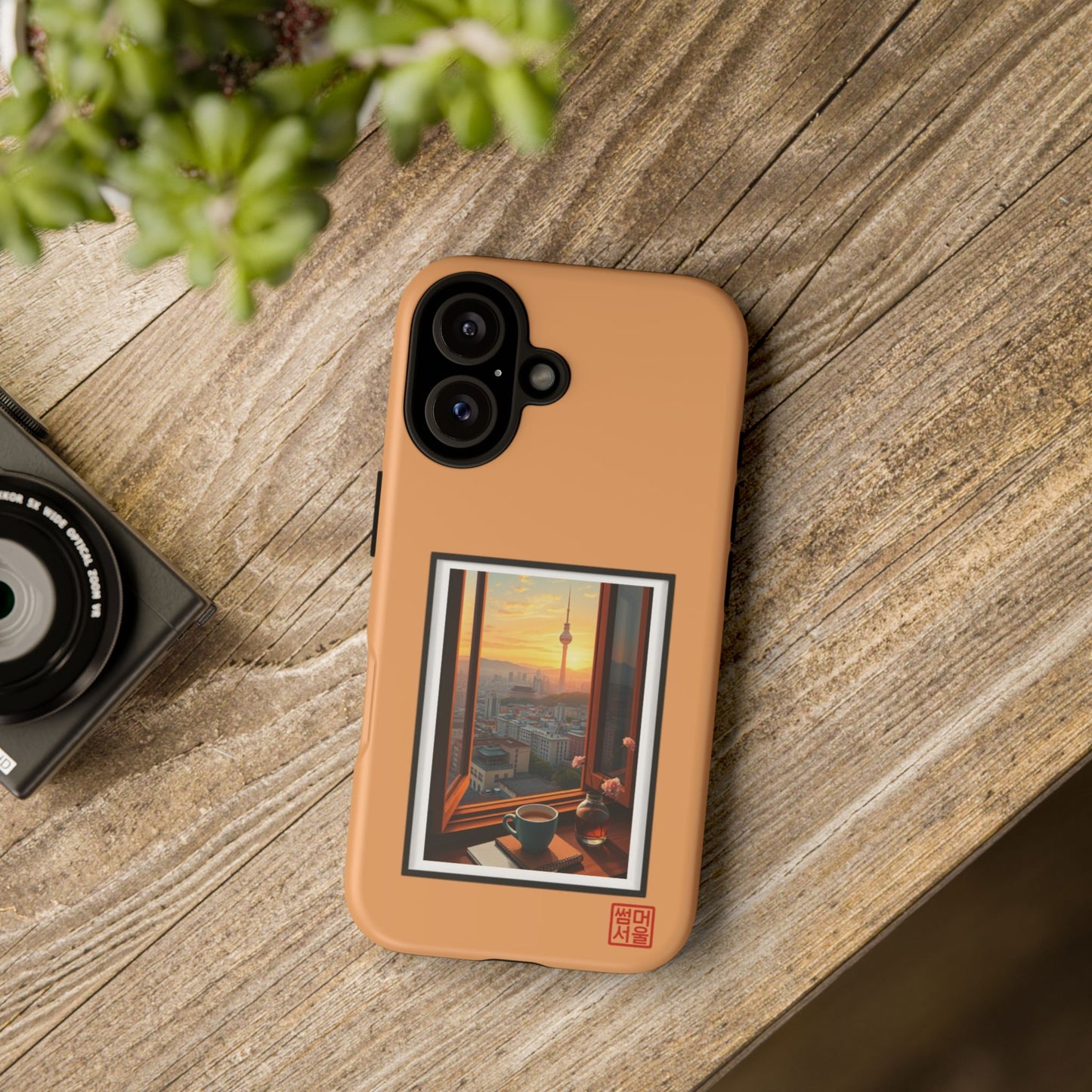 Window to Seoul iPhone Case - Tough Case