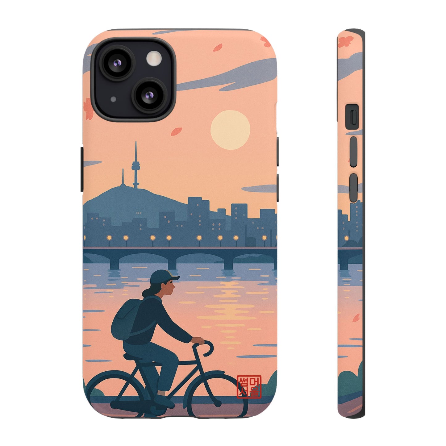 River Glow iPhone Case - Tough Case